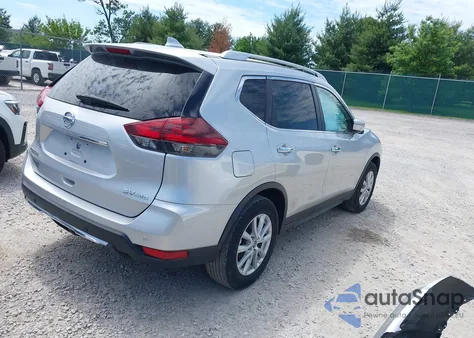 2020 Nissan Rogue Sv Intelligent Awd из США, поврежденный, VIN KNMAT2MV8LP523341